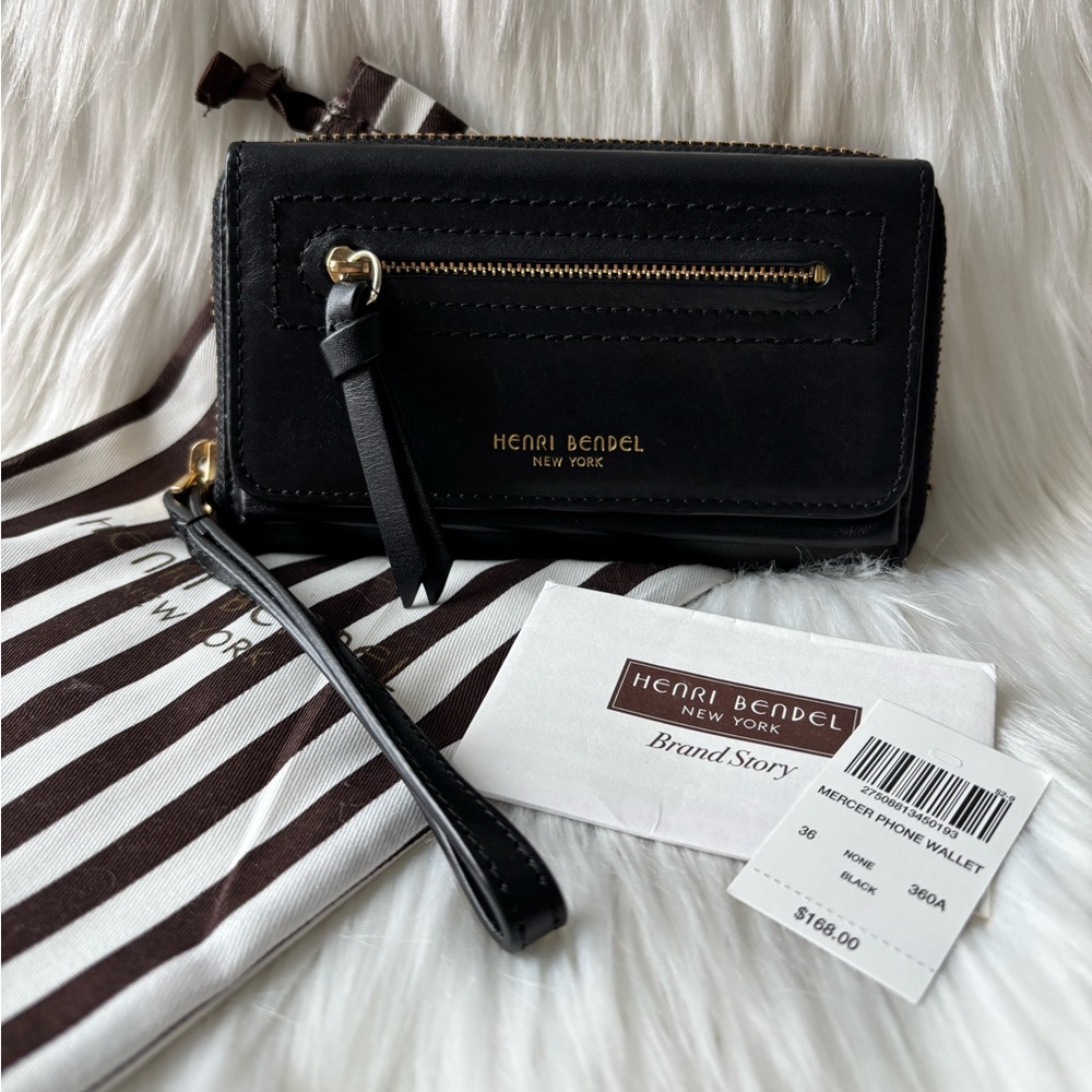 NWT Henri Bendel New York Mercer Phone Wallet